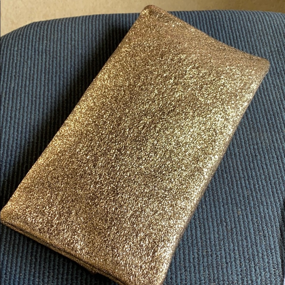 Sole Society Gold Evening Clutch - Picture 5 of 7